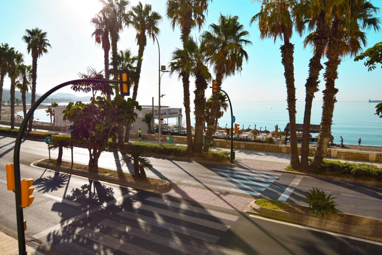 P&P Apartamentos Paseo Maritimo Pablo Ruiz Picasso Málaga Exteriör bild
