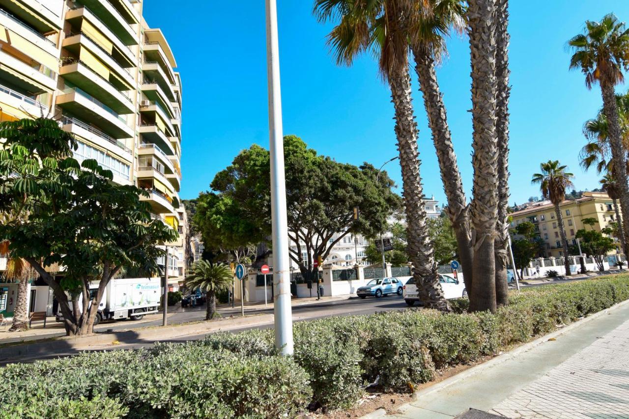 P&P Apartamentos Paseo Maritimo Pablo Ruiz Picasso Málaga Exteriör bild