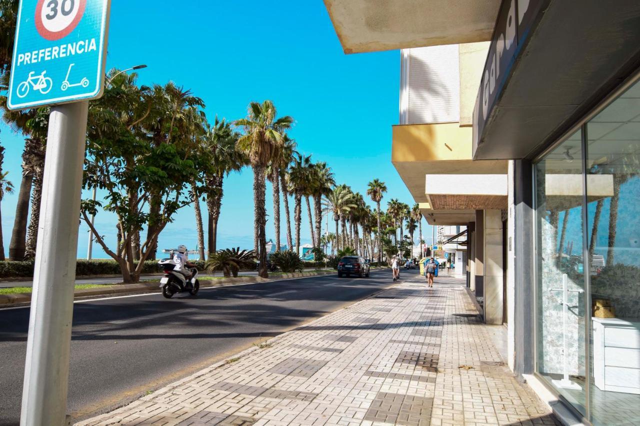 P&P Apartamentos Paseo Maritimo Pablo Ruiz Picasso Málaga Exteriör bild